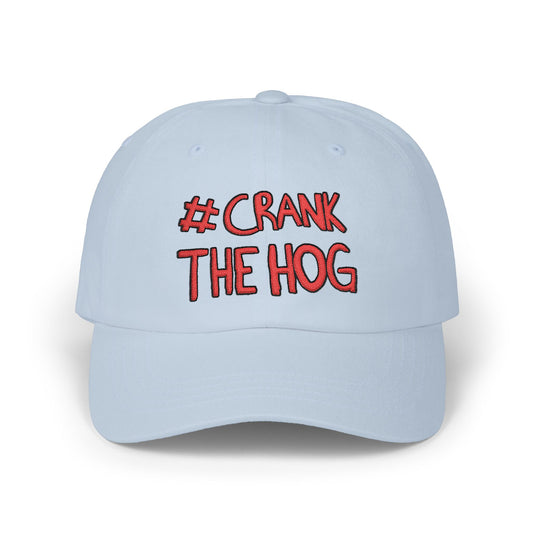 Crank The Hog dad cap (embroidery)