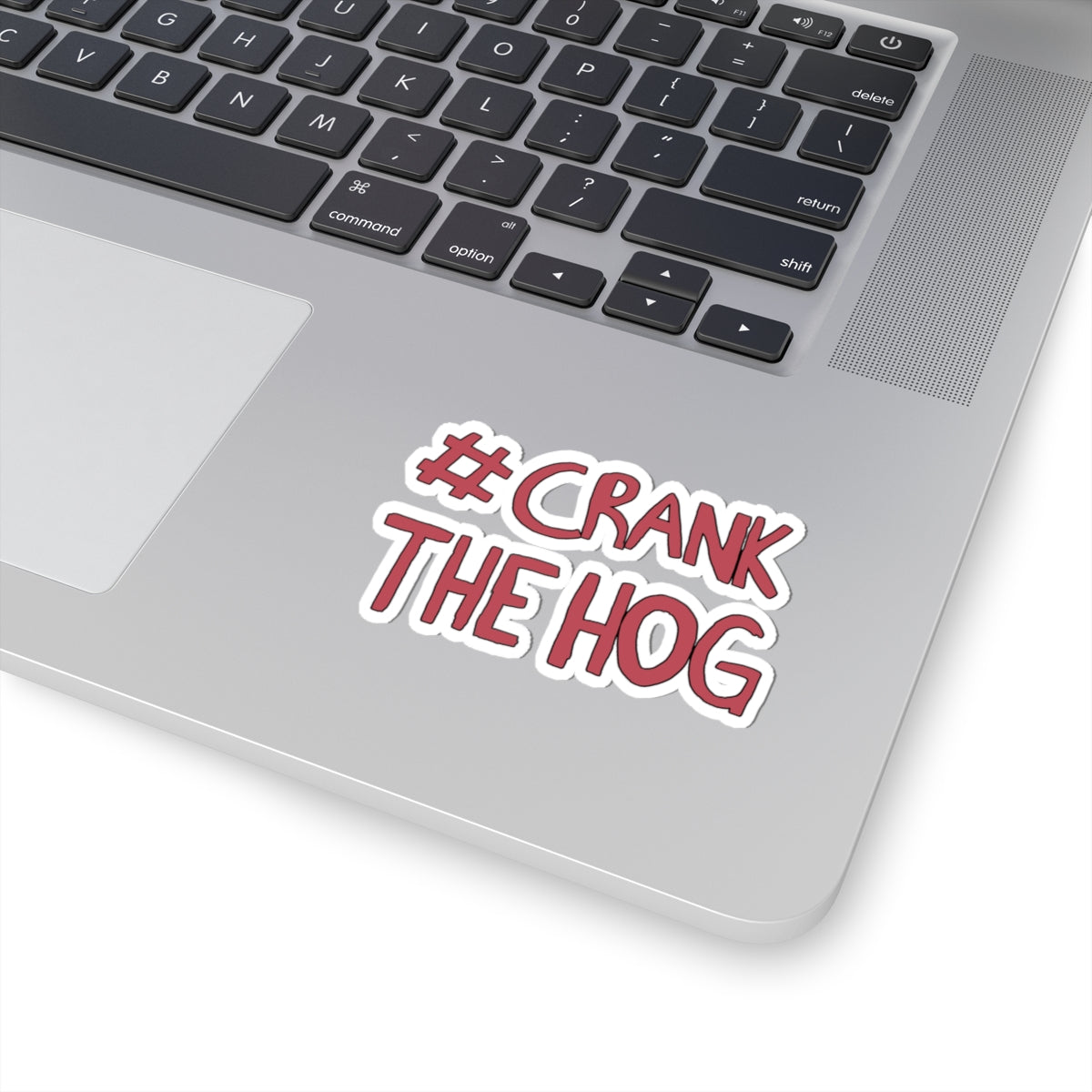 Crank The Hog Sticker
