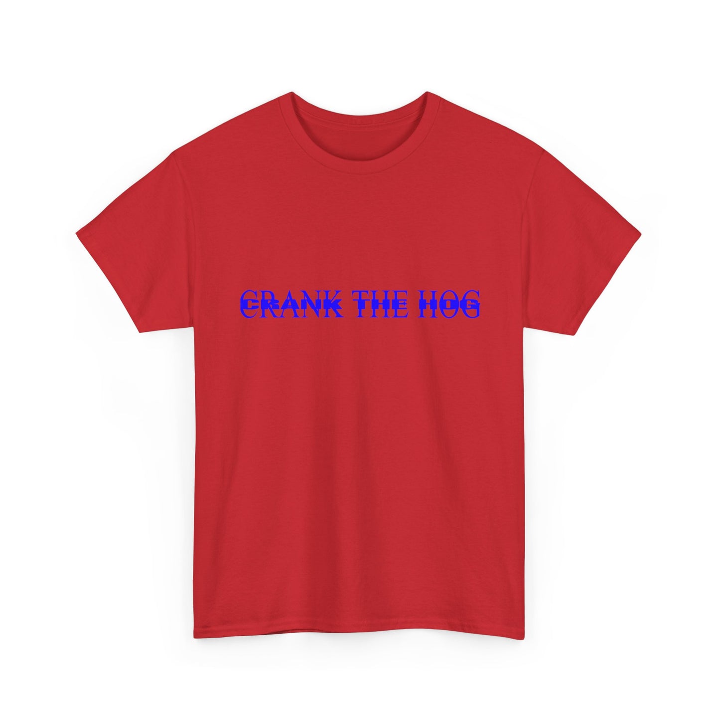 Double Crank The Hog Unisex Heavy Cotton Tee