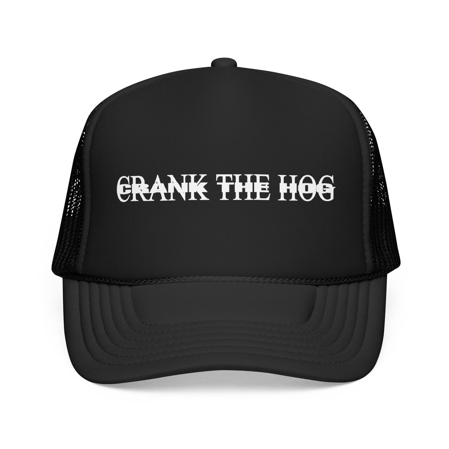 Double Crank the hog Foam Trucker Hat