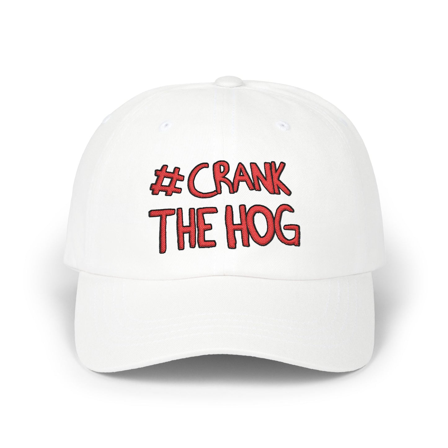 Crank The Hog dad cap (embroidery)