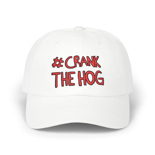 Crank The Hog dad cap (embroidery)